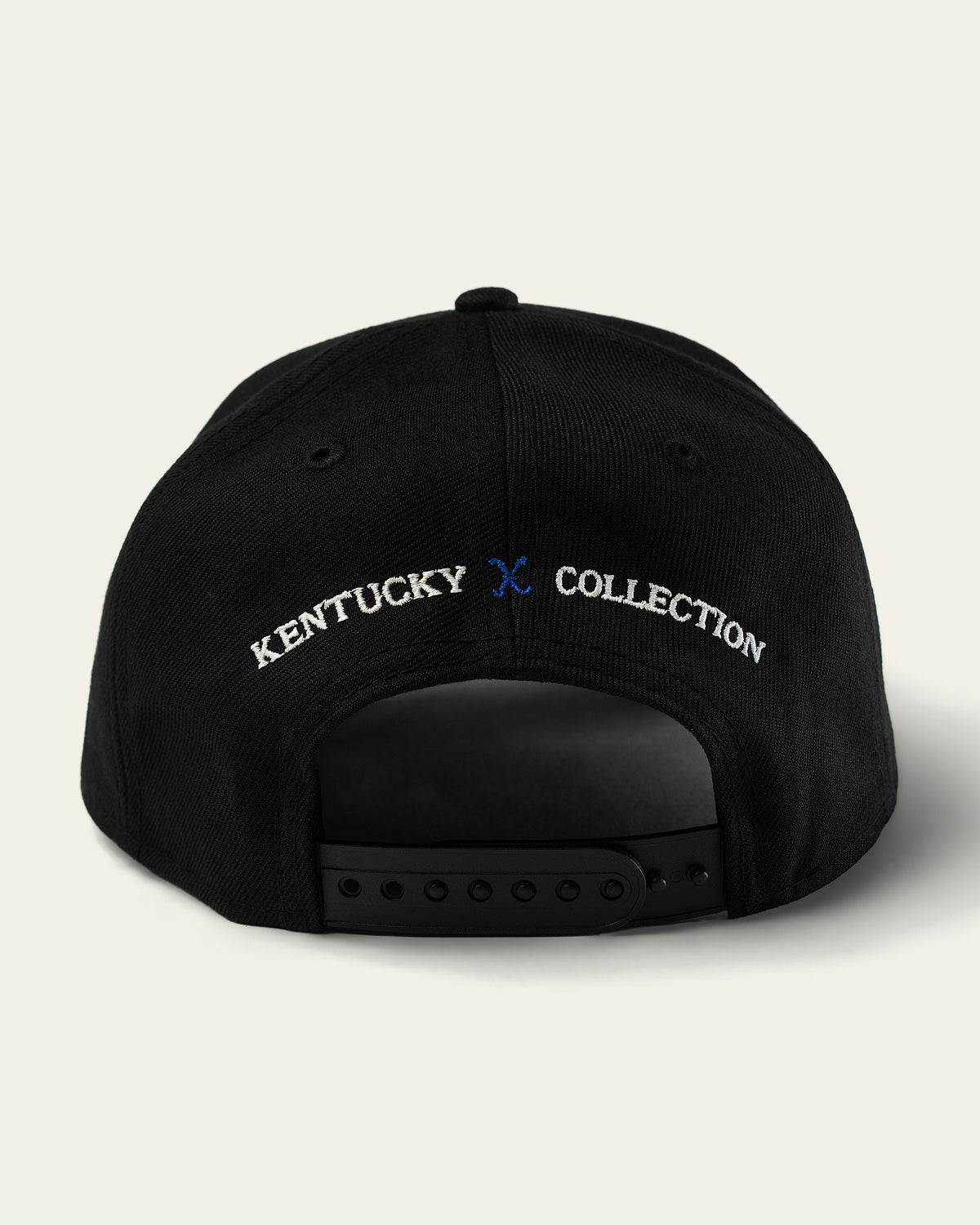 Only Kings × Cap in black, back with Kentucky × Collection above the snapback